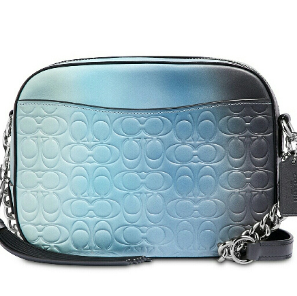 Authentic Multi/silver ombre chain Coach CB - Picture 1 of 4